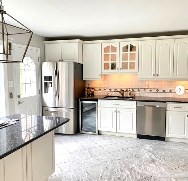 Remodeled kitchen with modern design